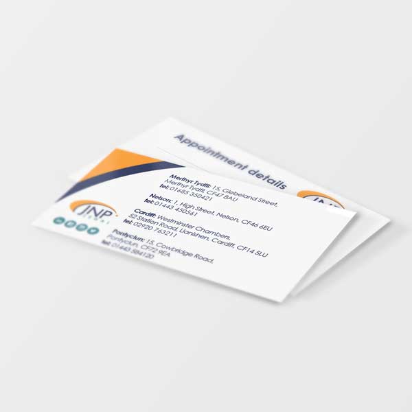 JNP Legal, business cards