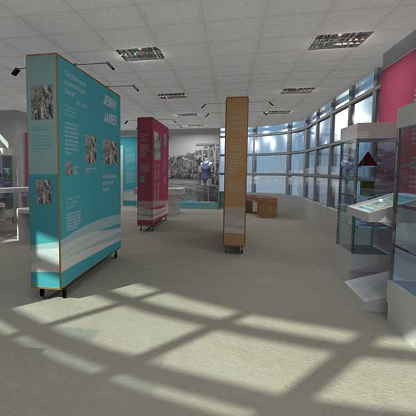 National Lido of Wales, 3D, visual of the Visitors Centre