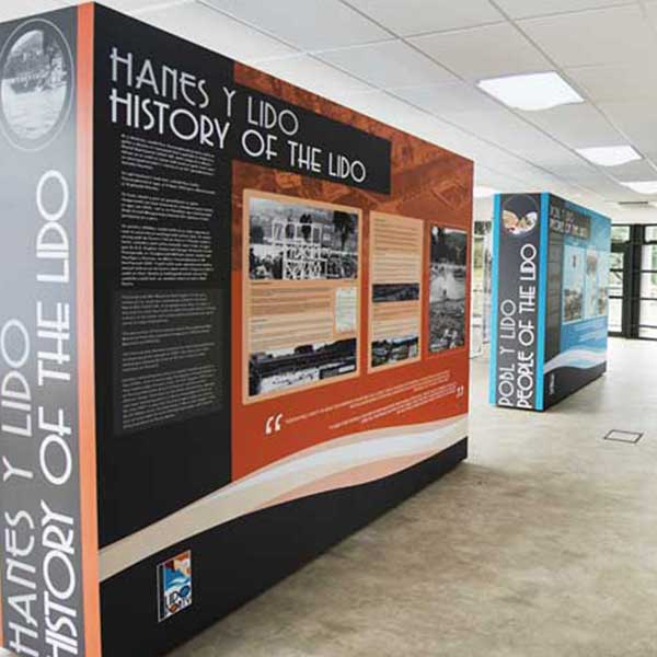 National Lido of Wales, Visitors Centre, History of the Lido